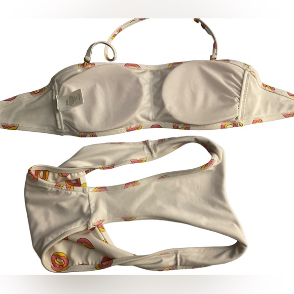 Odd Future Logo Bikini, Size Large, Pink Donut Swimsuit, Summer Fun - Picture 8 of 8